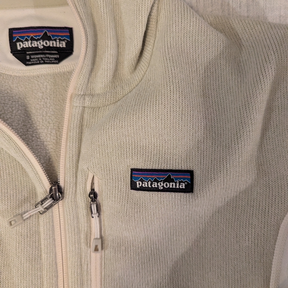 Patagonia Off-White Knit Jacket